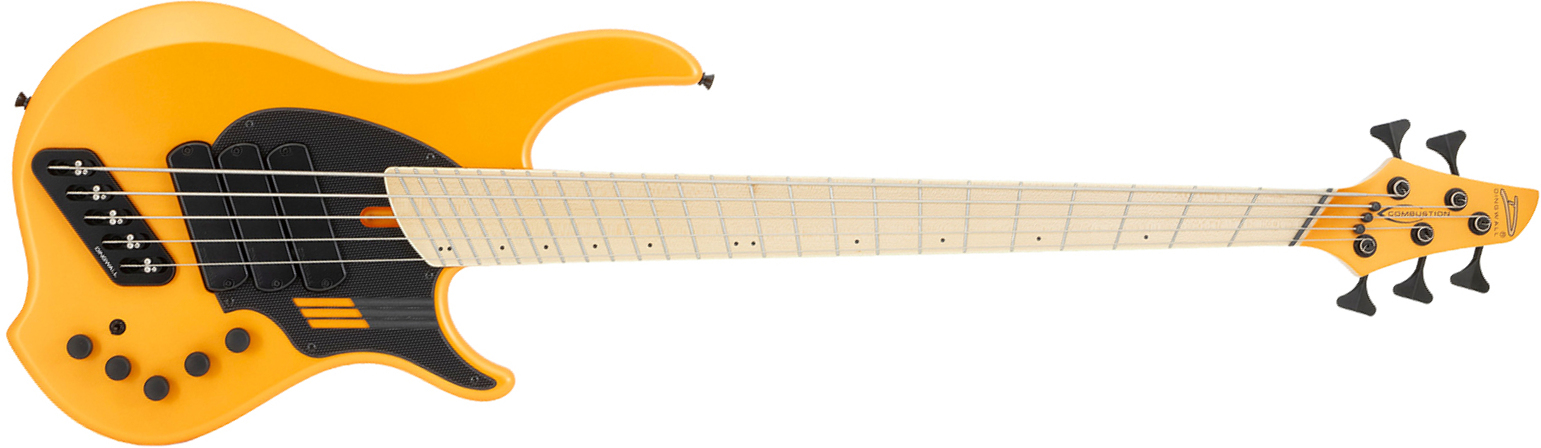 Dingwall Adam Nolly Getgood Ng3 5c Signature 3pu Active Mn - Matte Lambo Orange - Basse Électrique Solid Body - Main picture