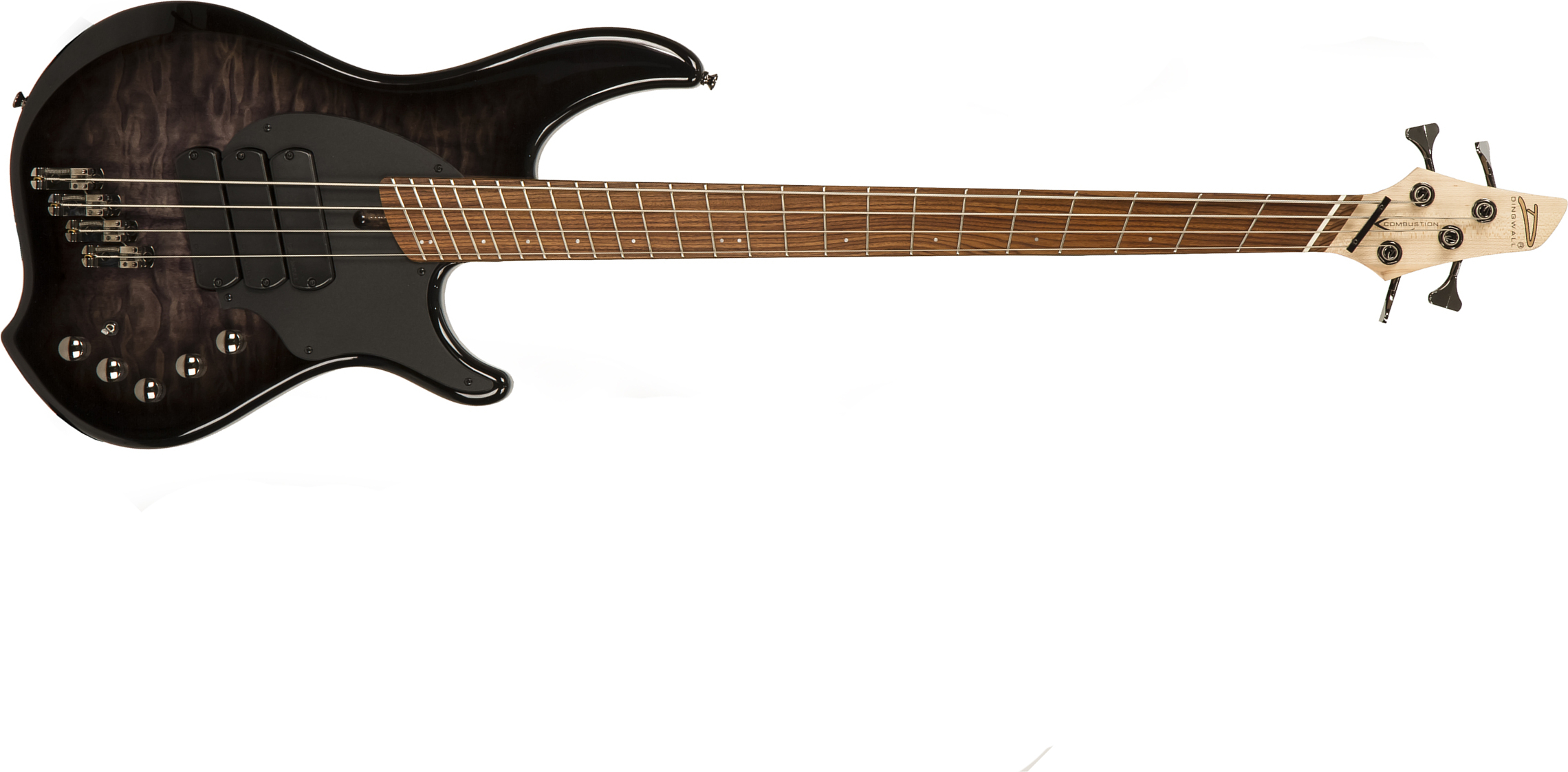 Dingwall Combustion Cb3 4c 3pu Active Mn - Black Burst - Basse Électrique Solid Body - Main picture