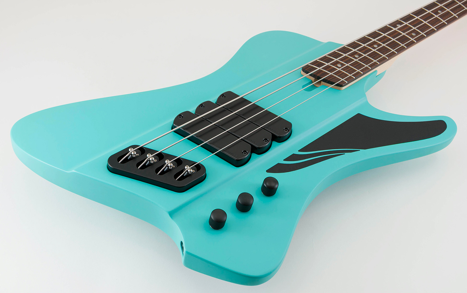 Dingwall D-roc Standard-3 4c 3pu Active Pf - Matte Celestial Blue - Basse Électrique Solid Body - Variation 2