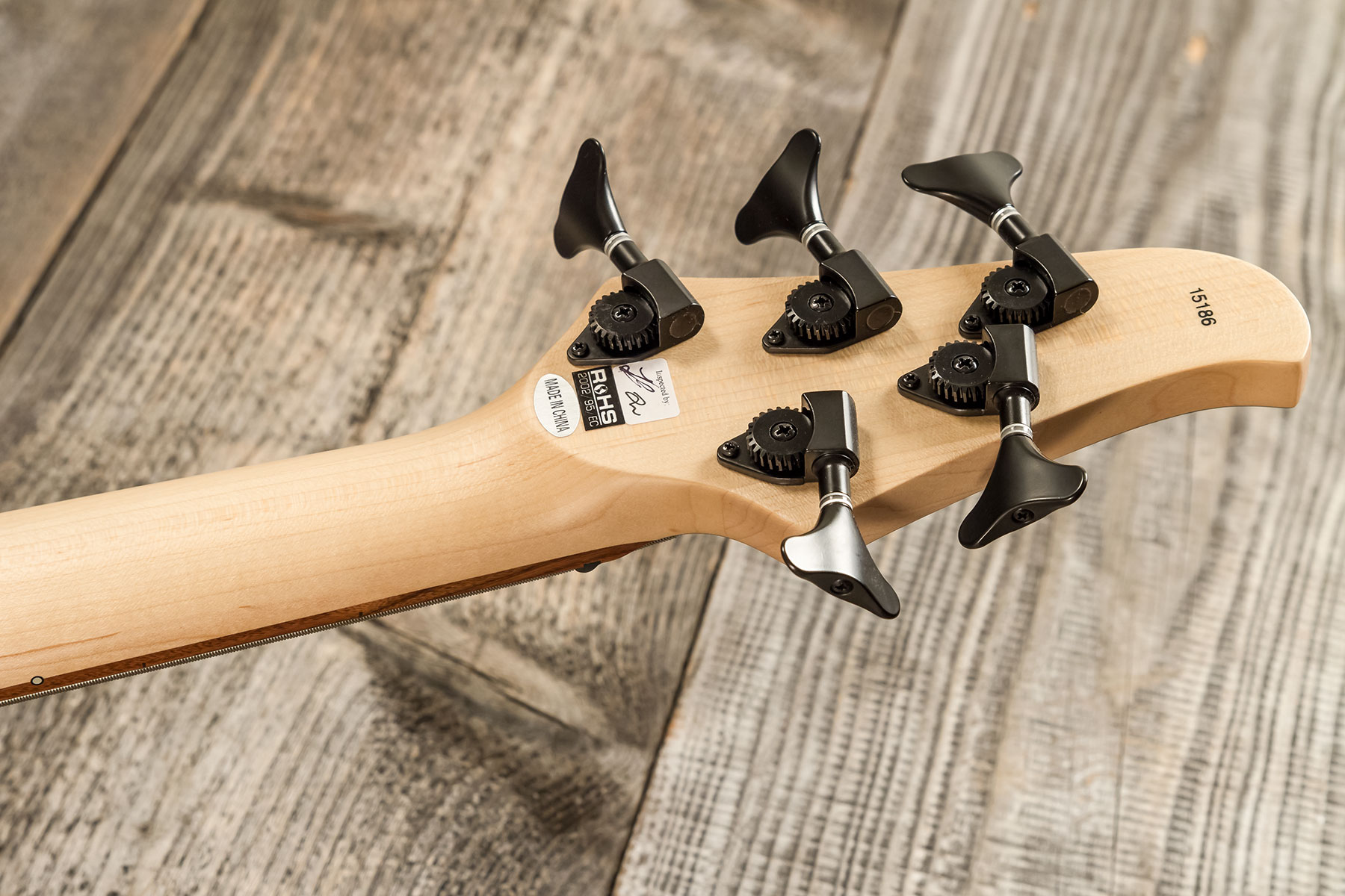 Dingwall D-roc Standard-3 5c 3pu Active Pf - Black Matte - Basse Électrique Solid Body - Variation 9