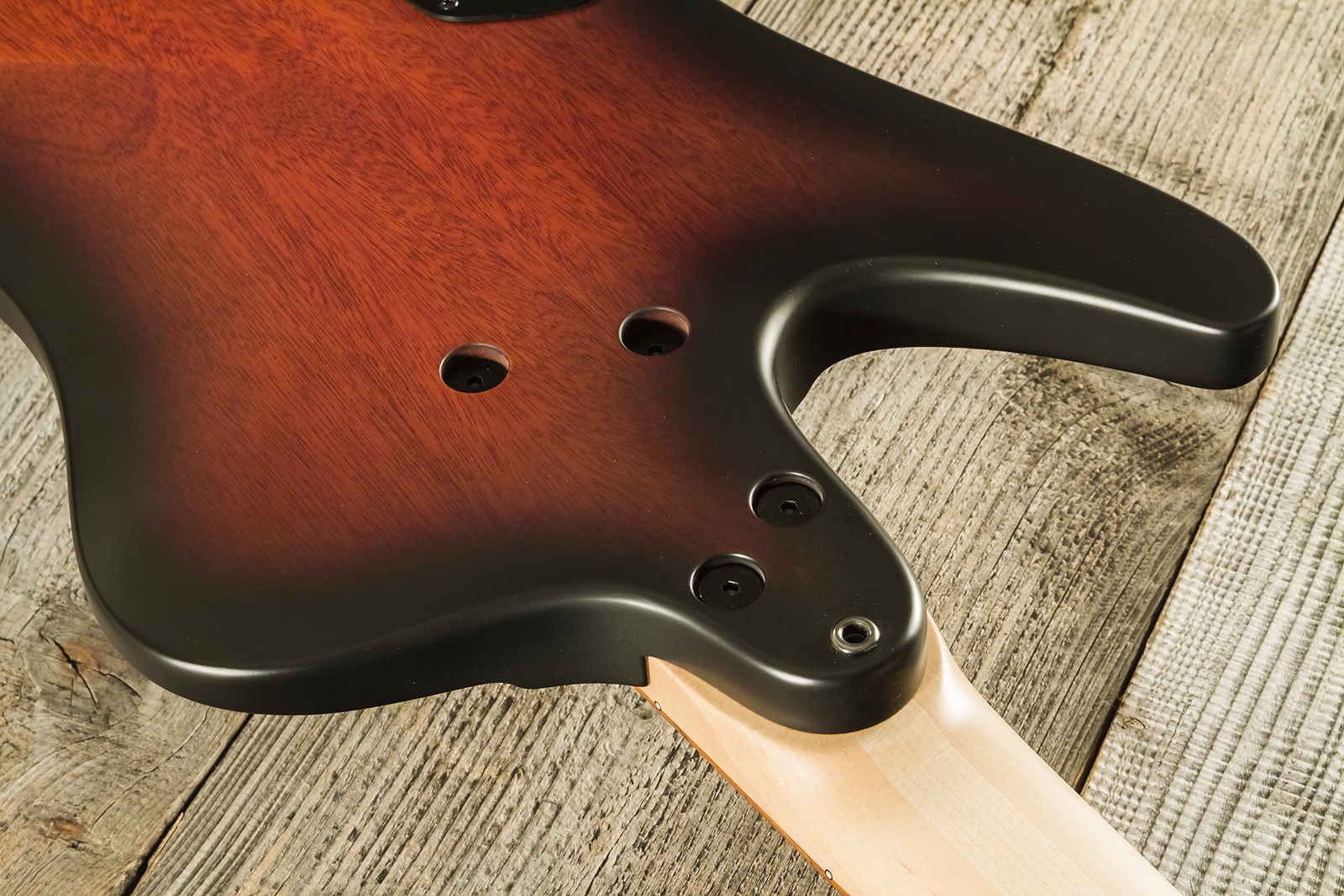 Dingwall D-roc Standard-3 5c 3pu Active Pf - Vintage Burst Matte - Basse Électrique Solid Body - Variation 9