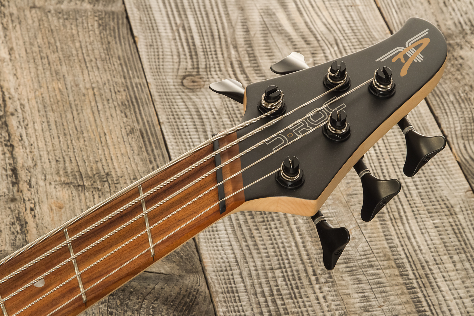 Dingwall D-roc Standard-3 5c 3pu Active Pf - Vintage Burst Matte - Basse Électrique Solid Body - Variation 6