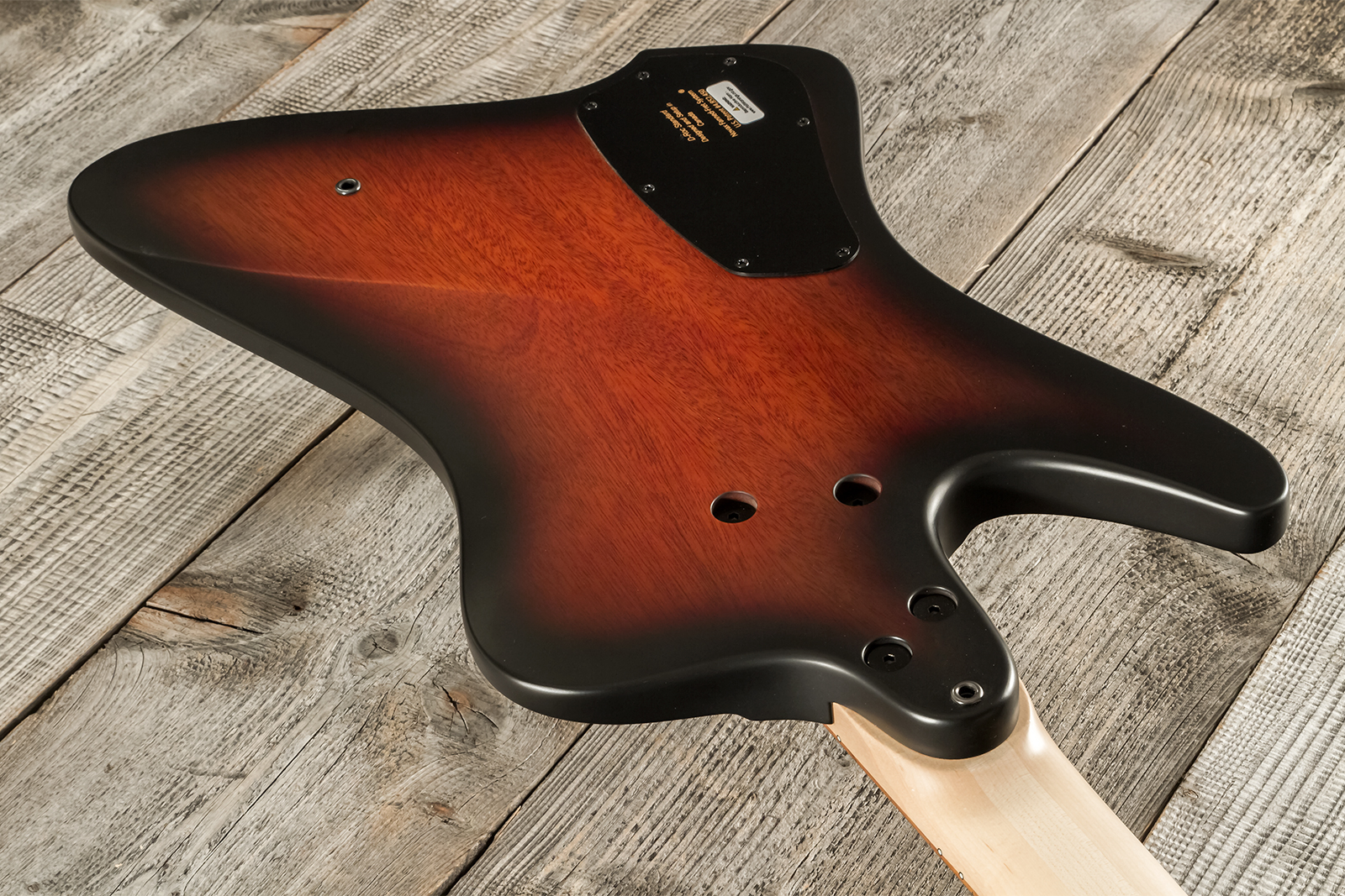 Dingwall D-roc Standard-3 5c 3pu Active Pf - Vintage Burst Matte - Basse Électrique Solid Body - Variation 7
