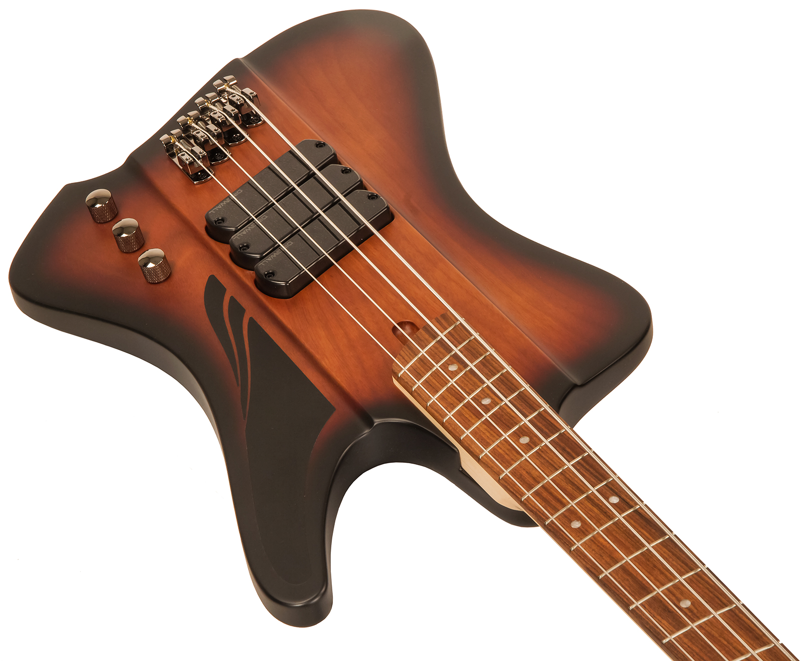 Dingwall D-roc Standard 4c 3-pickups Pf - Vintage Burst - Basse Électrique Solid Body - Variation 2