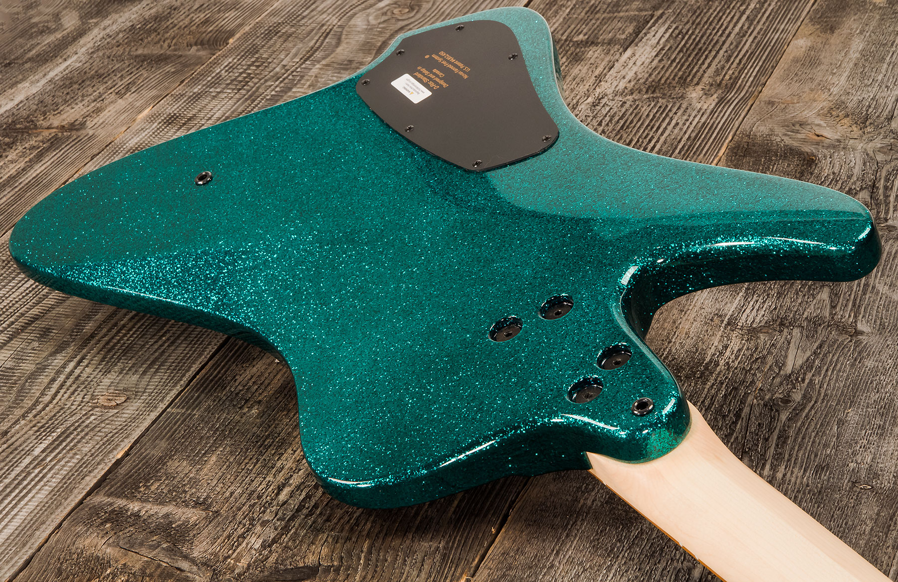 Dingwall D-roc Standard 4c 3-pickups Pf - Aquamarine Metalflake - Basse Électrique Solid Body - Variation 2