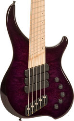 Basse électrique solid body Dingwall Afterburner I 5 3-Pickups (MN) - Faded purple burst