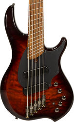 Basse électrique solid body Dingwall Combustion 5 2-Pickups (PF) - Vintage burst