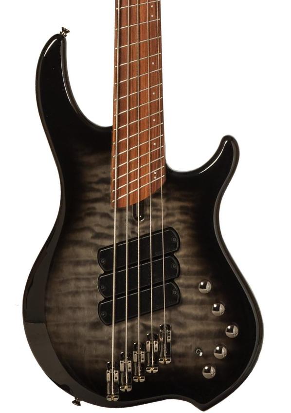 Basse électrique solid body Dingwall Combustion 5 3-Pickups (PF) - 2-Tone Blackburst