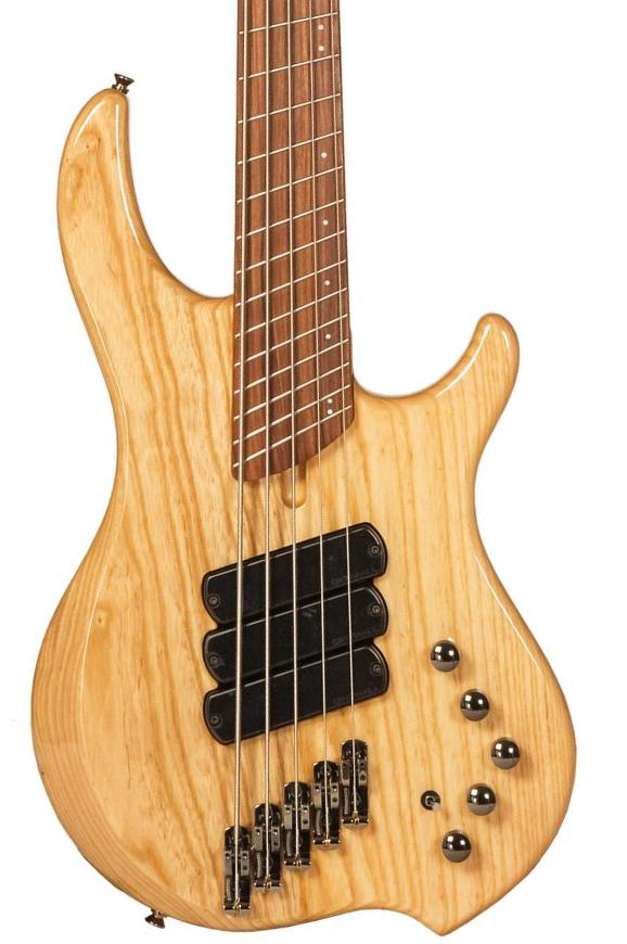 Basse électrique solid body Dingwall Combustion 5 3-Pickups (PF) - Natural gloss