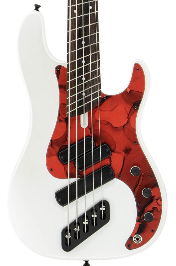 SP1 5-String - ducati pearl white