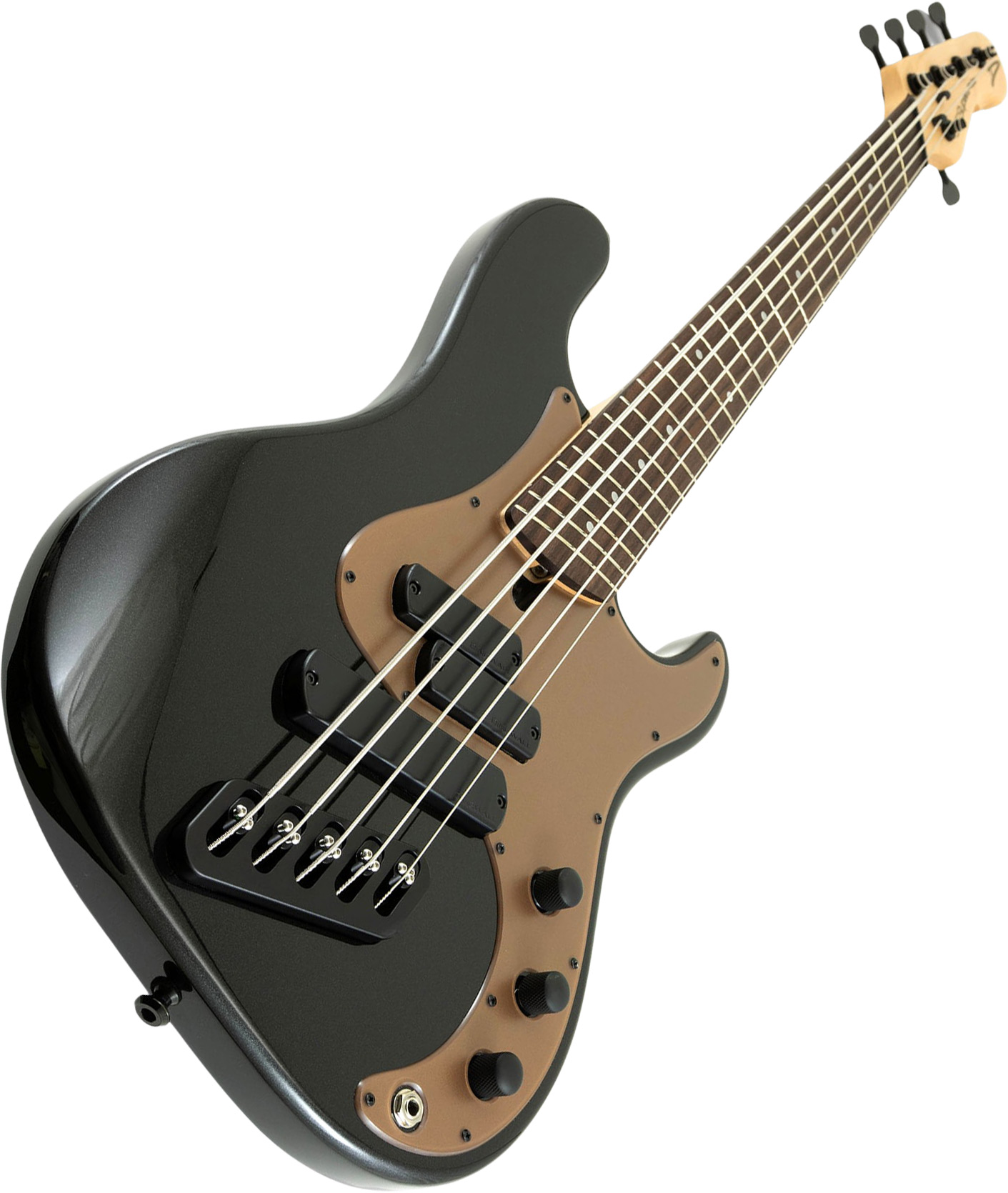 Dingwall Sp1 5c Rw - Gloss Metallic Black - Basse Électrique Solid Body - Variation 1