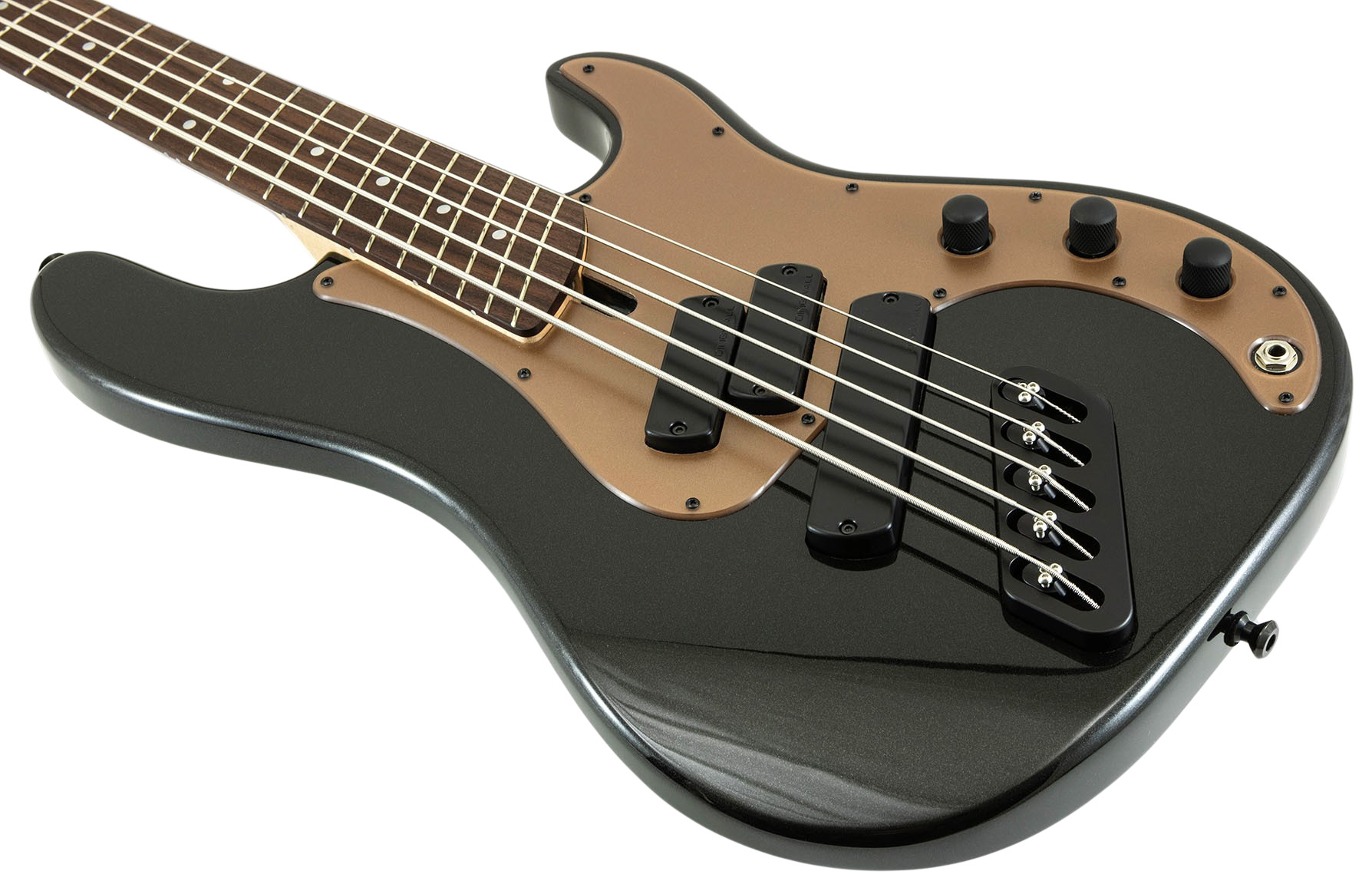 Dingwall Sp1 5c Rw - Gloss Metallic Black - Basse Électrique Solid Body - Variation 2