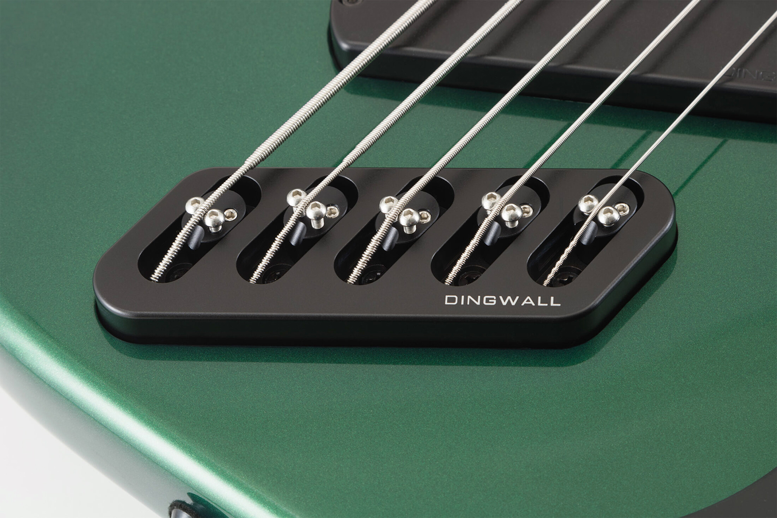 Dingwall Super P Sp1 5c Rw - Gloss Dark Candy Green - Basse Électrique Solid Body - Variation 3