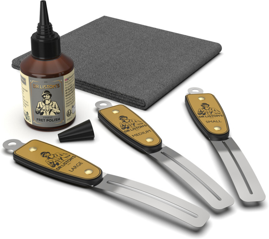 Dr Listons Dr-ufpk-01 Ultimate Fret Polishing Kit - Entretien Et Nettoyage Guitare & Basse - Main picture