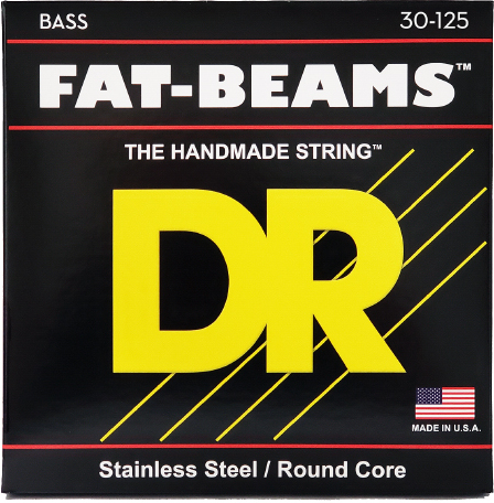 Dr Fat-beams Stainless Steel 30-125 - Cordes Basse Électrique - Main picture