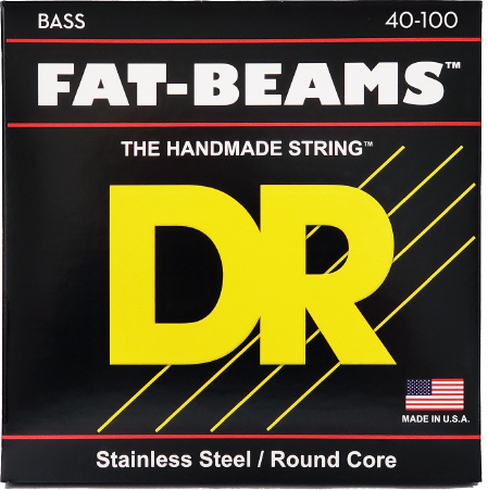 Dr Fat-beams Stainless Steel 40-100 - Cordes Basse Électrique - Main picture