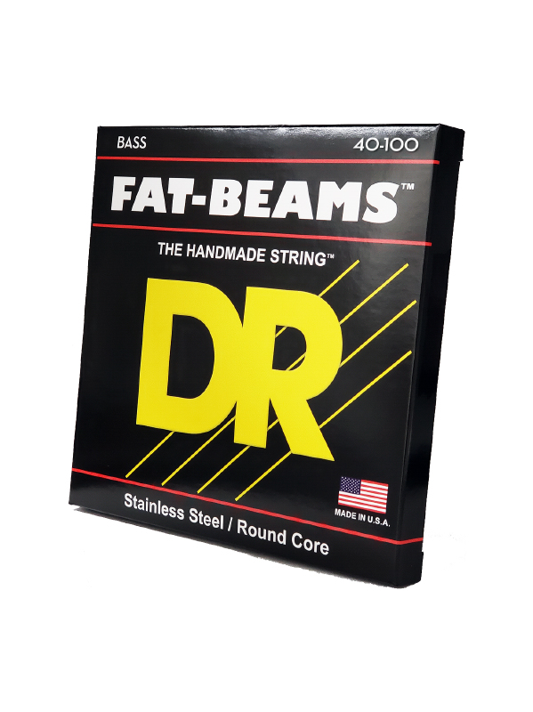 Dr Fat-beams Stainless Steel 40-100 - Cordes Basse Électrique - Variation 1