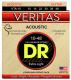 VTA-10 Acoustic Guitar 6-String Set Veritas Phosphor Bronze 10-48 - jeu de 6 cordes