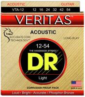 VTA-12 Acoustic Guitar 6-String Set Veritas Phosphor Bronze 12-54 - jeu de 6 cordes
