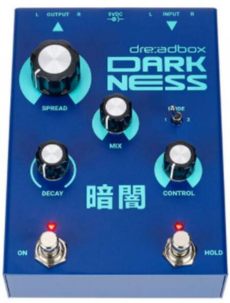 Dreadbox Darkness - PÉdale Reverb / Delay / Echo - Main picture