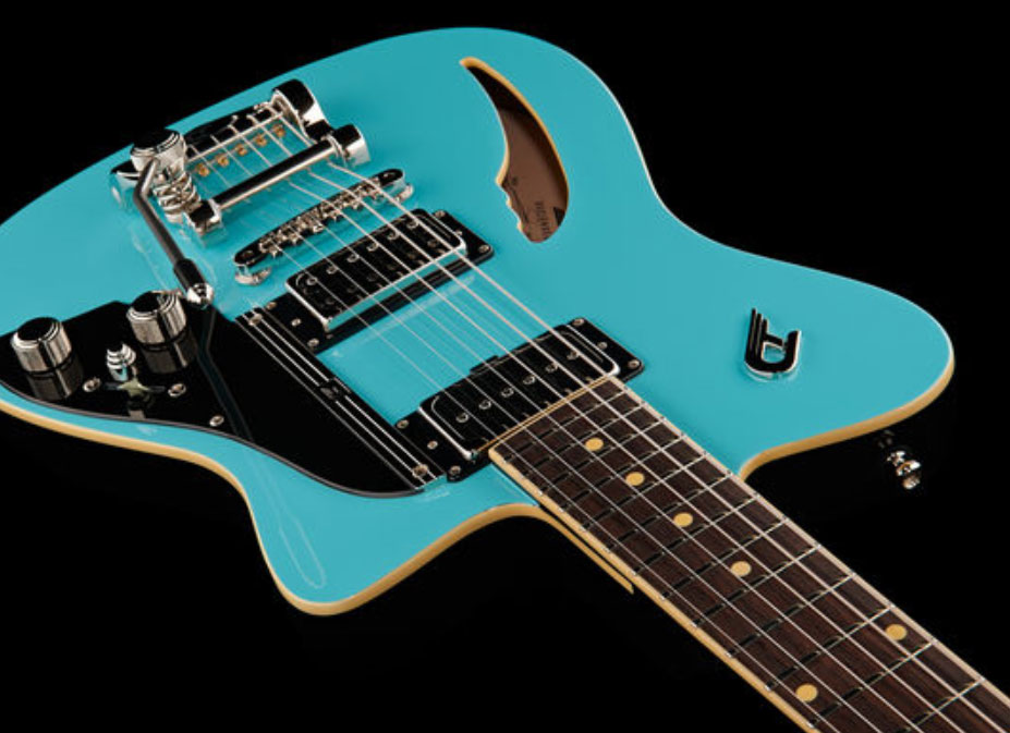 Duesenberg Caribou Hs Trem Rw - Narvik Blue - Guitare Électrique Single Cut - Variation 2