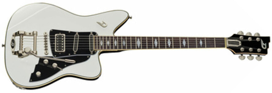 Duesenberg Paloma Hss Trem Rw - White - Guitare Électrique Single Cut - Main picture