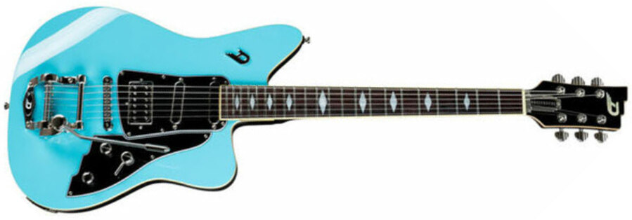 Duesenberg Paloma Hss Trem Rw - Narvik Blue - Guitare Électrique Single Cut - Main picture