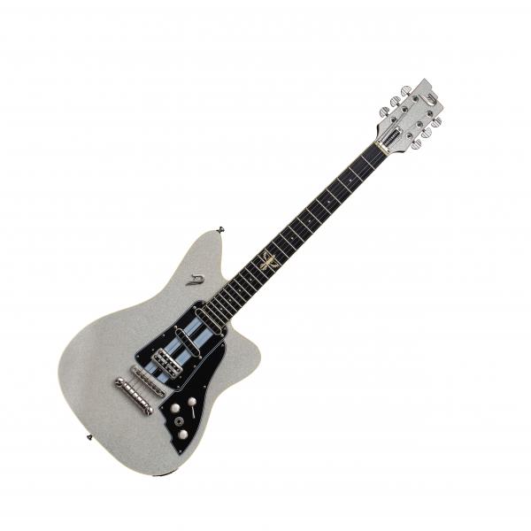 Duesenberg Dave Baksh Signature Alliance Hss Ht Rw - White Sparkle - Guitare Électrique RÉtro Rock - Variation 5