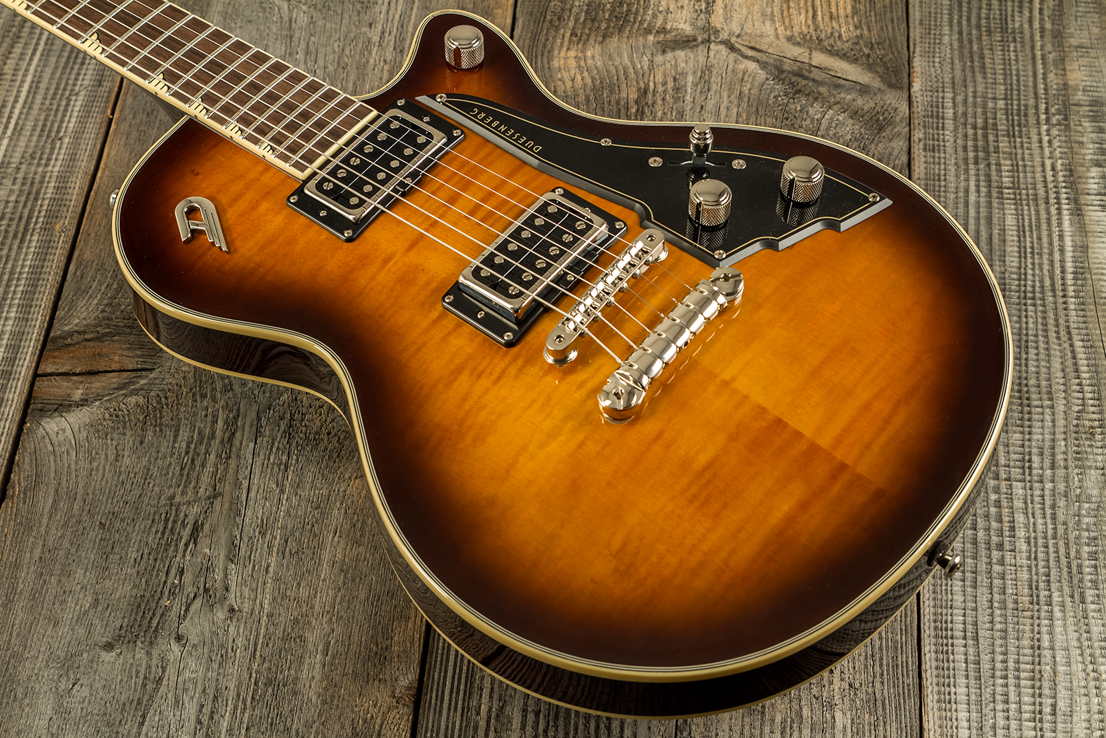 Duesenberg Fantom S 2h Ht Rw - Light Antique Burst - Guitare Électrique Single Cut - Variation 4