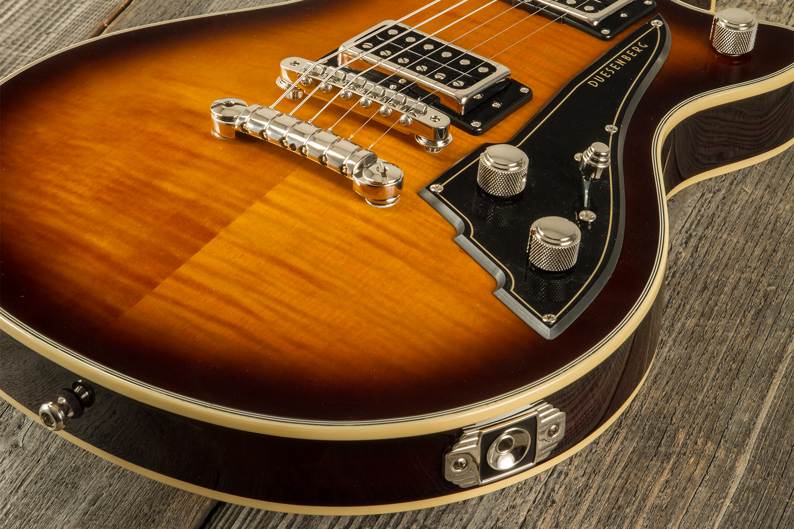 Duesenberg Fantom S 2h Ht Rw - Light Antique Burst - Guitare Électrique Single Cut - Variation 5