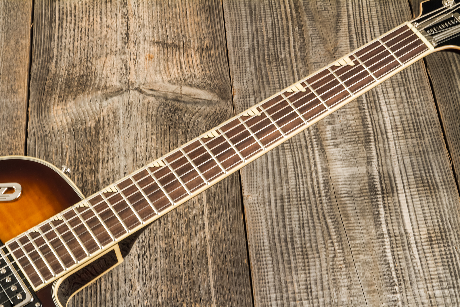 Duesenberg Fantom S 2h Ht Rw - Light Antique Burst - Guitare Électrique Single Cut - Variation 7