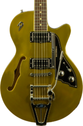 Guitare électrique 1/2 caisse Duesenberg Custom Shop Starplayer TV #261290 - Hanover Gold