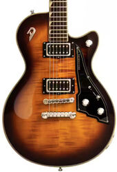 Guitare électrique single cut Duesenberg Fantom Series S - Tobacco burst