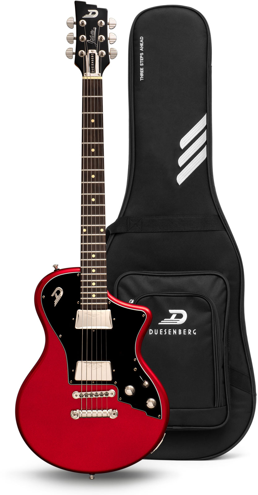 Duesenberg Julietta 2h Ht Rw - Catalina Red - Guitare Électrique Single Cut - Variation 3