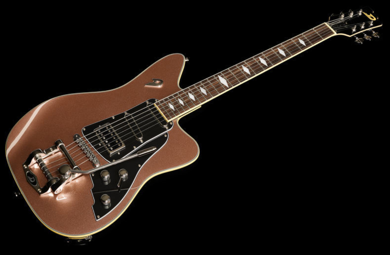 Duesenberg Paloma Hss Trem Rw - Catalina Sunset Rose - Guitare Électrique Single Cut - Variation 1