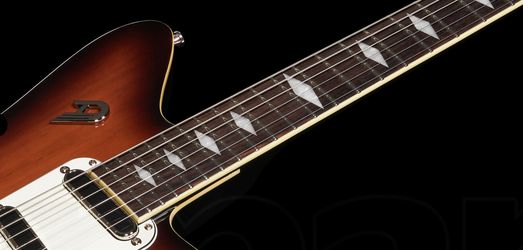 Duesenberg Paloma Hss Trem Rw - Vintage Burst - Guitare Électrique Single Cut - Variation 1