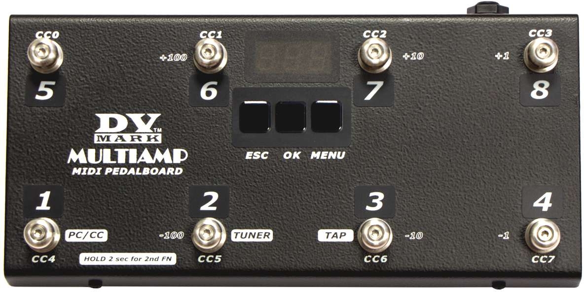 Dv Mark Multiamp Pedalboard Midi - Footswitch Ampli - Main picture