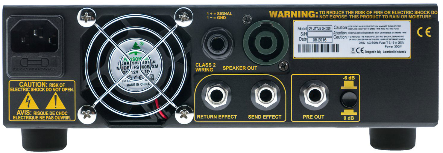 Dv Mark Greg Howe Dv Little Gh 250 Head 250w - Ampli Guitare Électrique TÊte / PÉdale - Variation 2