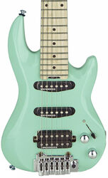 Guitare électrique voyage Dv mark DV Little Guitar F1 - Carribean green