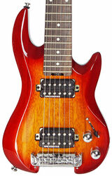 DV Little Guitar G1 - cherry red sunburst