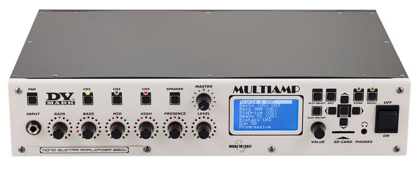 Dv Mark Multiamp 2.1 - Ampli Guitare Électrique TÊte / PÉdale - Variation 1