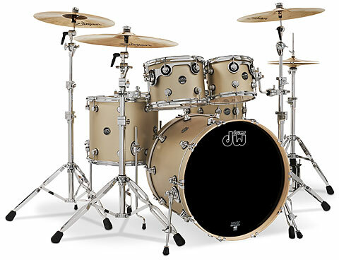 Dw Kit Performance 4 Futs Erable - 4 FÛts - Gold Mist - Batterie Acoustique Standard - Main picture