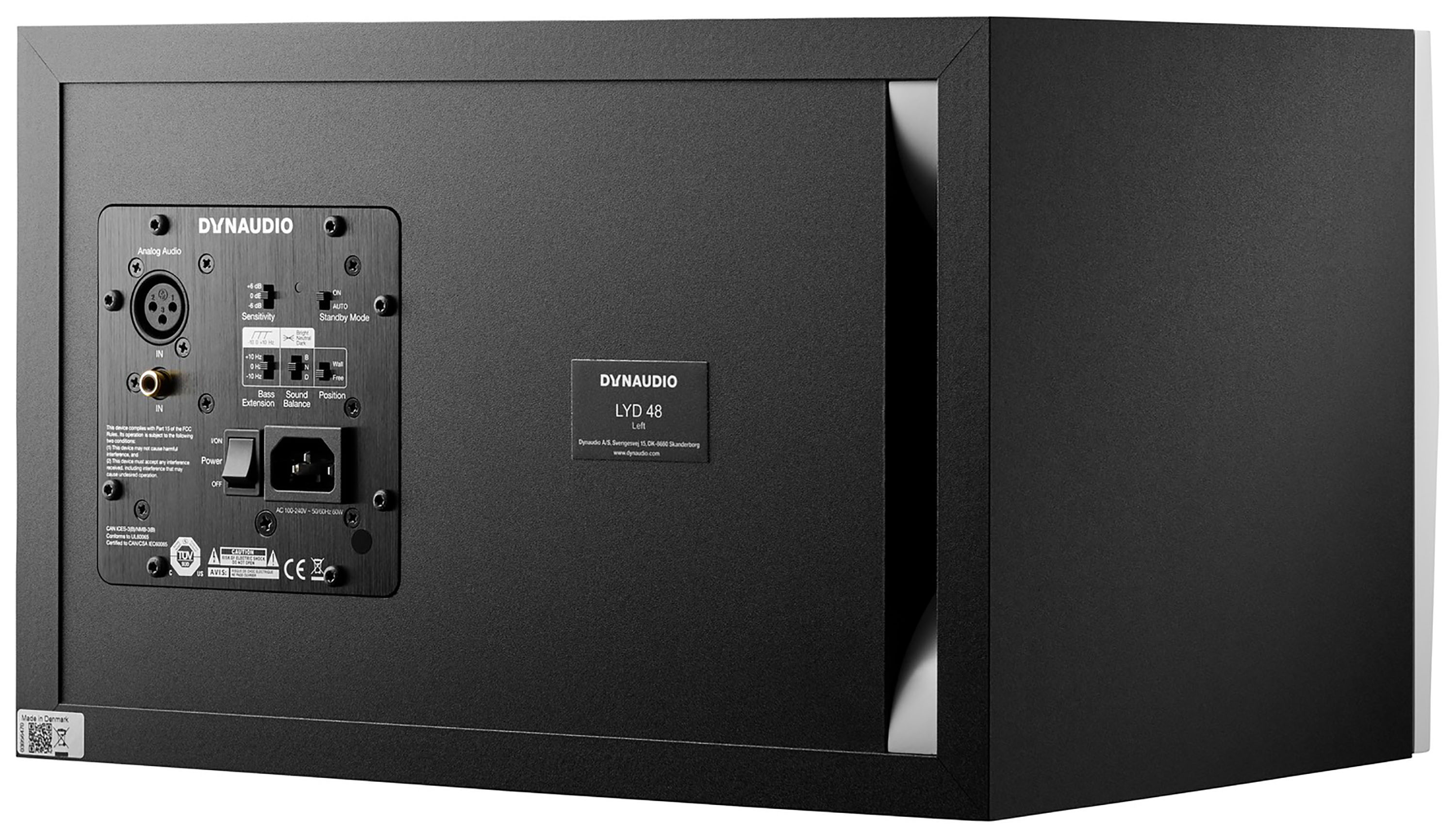 Dynaudio Lyd 48 B/w Left - La PiÈce - Enceinte Monitoring Active - Variation 1