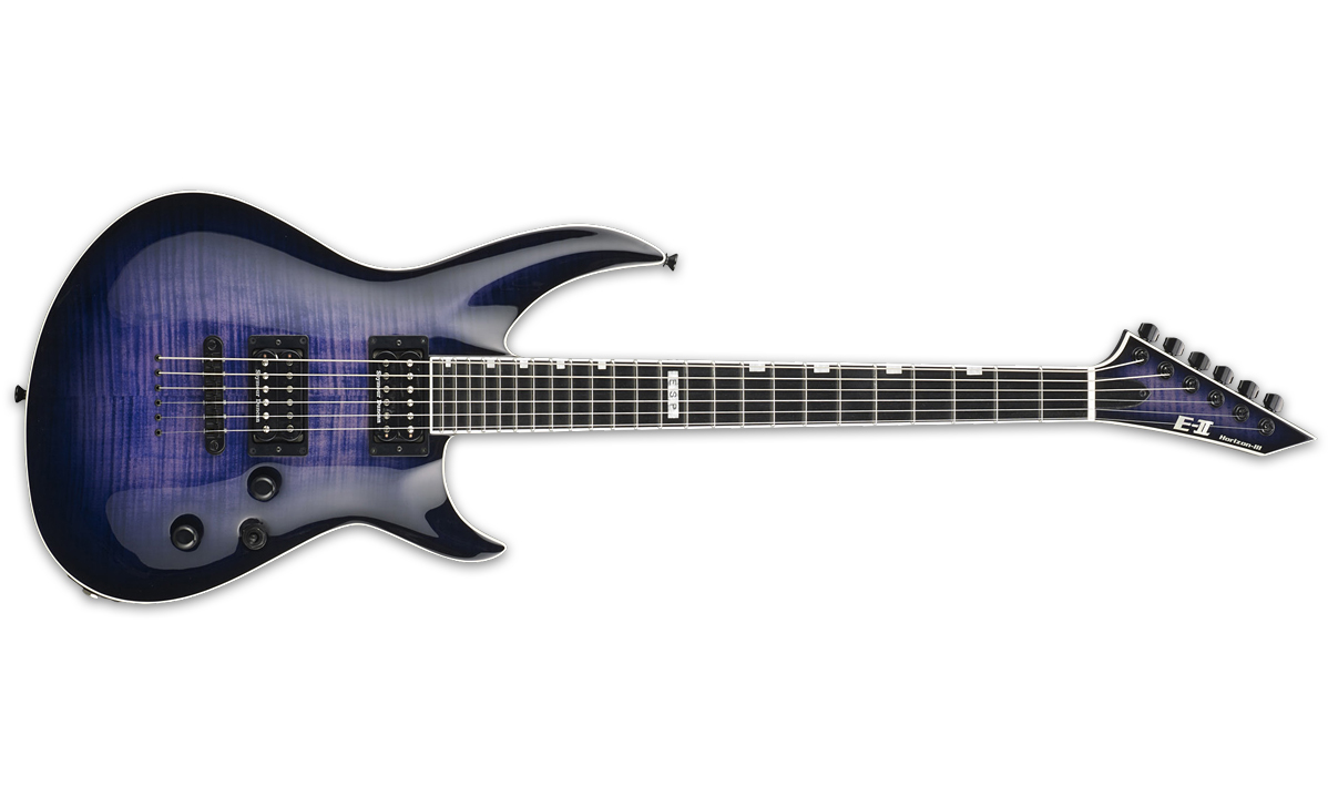 Esp E-ii Horizon Iii - Reindeer Blue - Guitare Électrique Forme Str - Variation 1