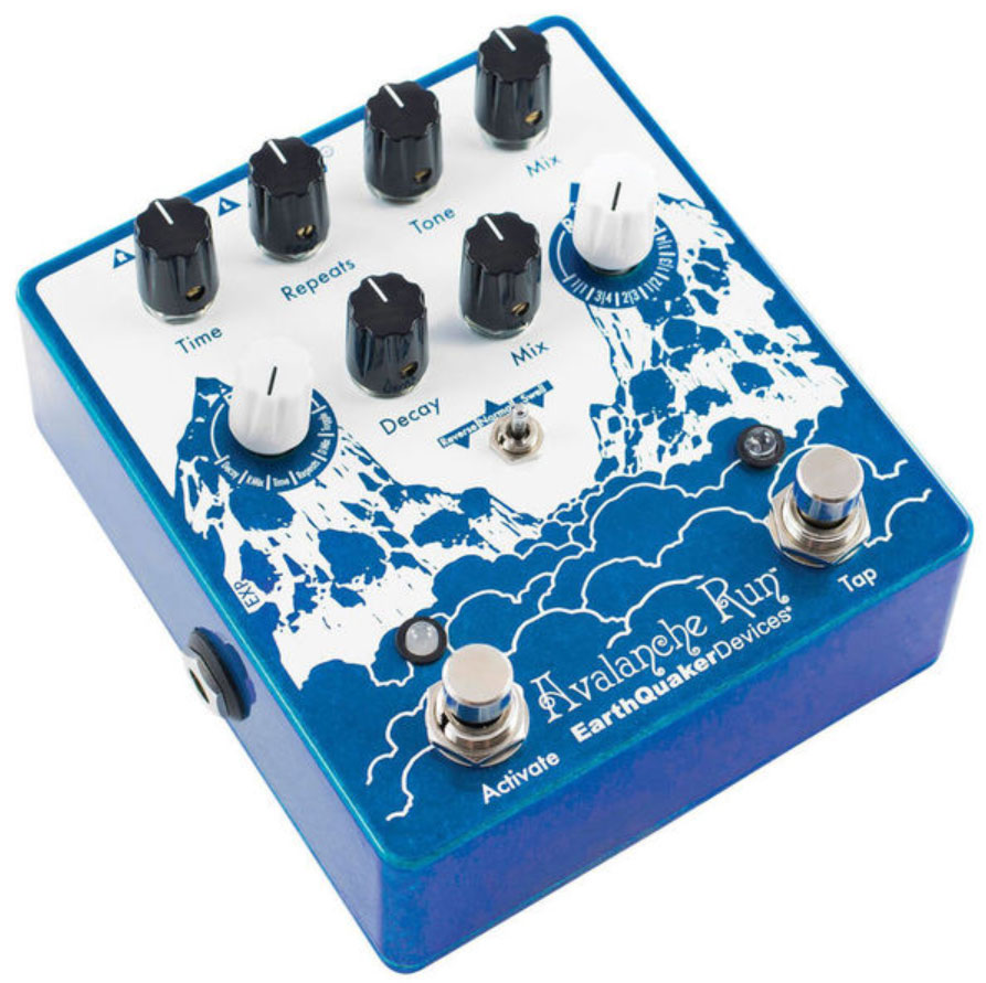 Earthquaker Avalanche Run Stereo Delay Reverb V2 - PÉdale Reverb / Delay / Echo - Variation 1