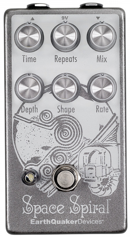 Earthquaker Space Spiral Delay - PÉdale Reverb / Delay / Echo - Main picture