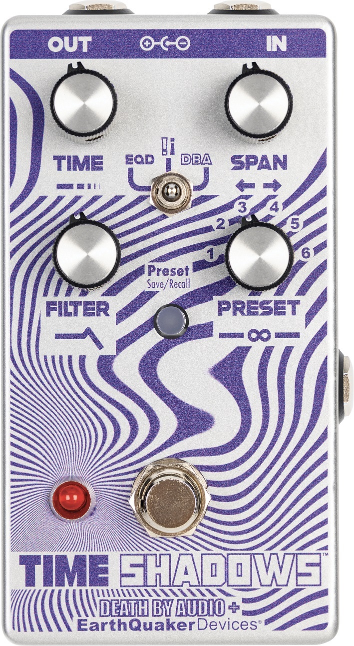 Earthquaker Time Shadows V2 - PÉdale Reverb / Delay / Echo - Main picture