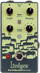 Pédale reverb / delay / echo Earthquaker Ledges Tri-Dimensional Reverberation Machine