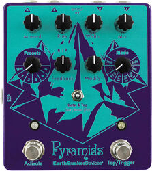 Pédale chorus / flanger / phaser / tremolo Earthquaker Pyramids Flanger