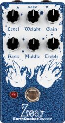 Pédale overdrive / distortion / fuzz Earthquaker devices Zoar